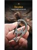 Titanium Alloy Multi-Functional Bottle Opener & Self-Defense Keychain