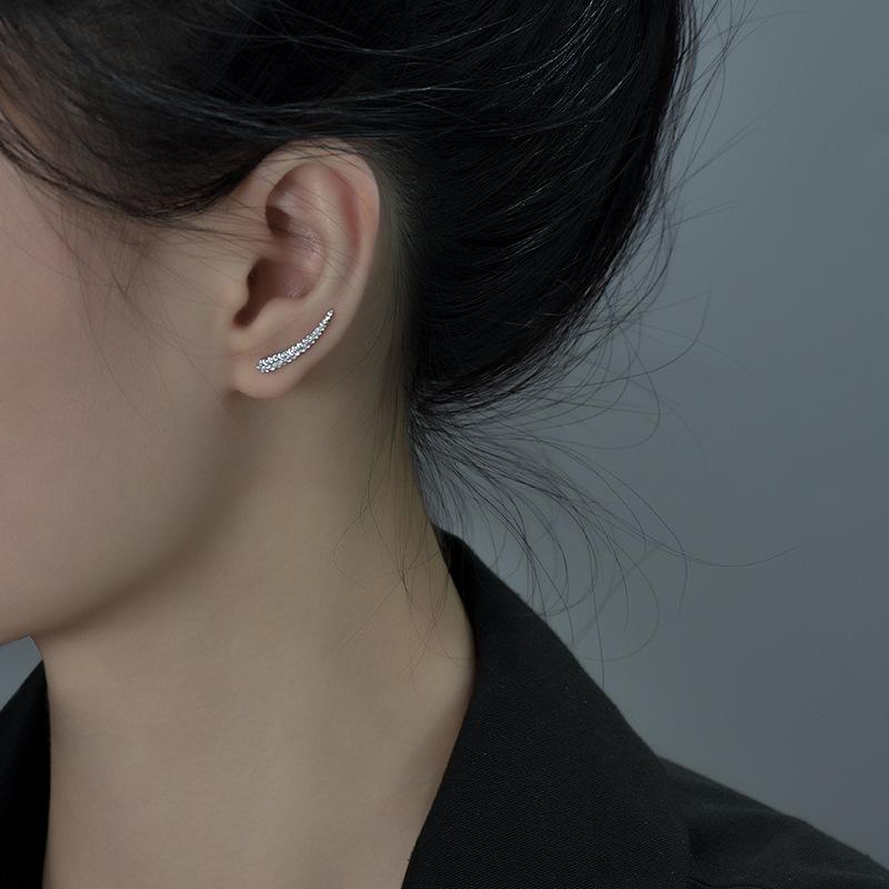 Women's Summer Long U-shaped Temperament and Cool Style New Trendy Women's Niche Earrings Earrings