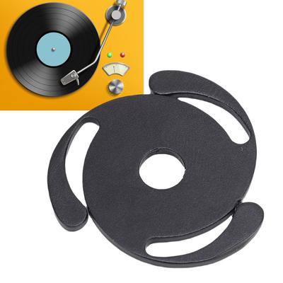 45 RPM Record Adapter Aluminum Alloy High Stability 7 Inch Record 45 Record Spindle Adapter Inserts for Turntable Player