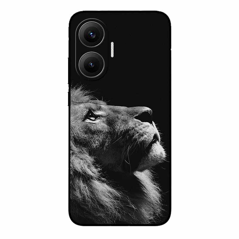 Funda For Xiaomi Poco F7 2025 Wolf Case Fashion Protective Soft Back Cover For Poco F7 5G Phone Back Capa POCOF7 6.83" Lion Case