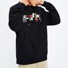 Li-Ning Letter Print Sports Pullover Hoodie Men Hoodies Black AWDS111-1
