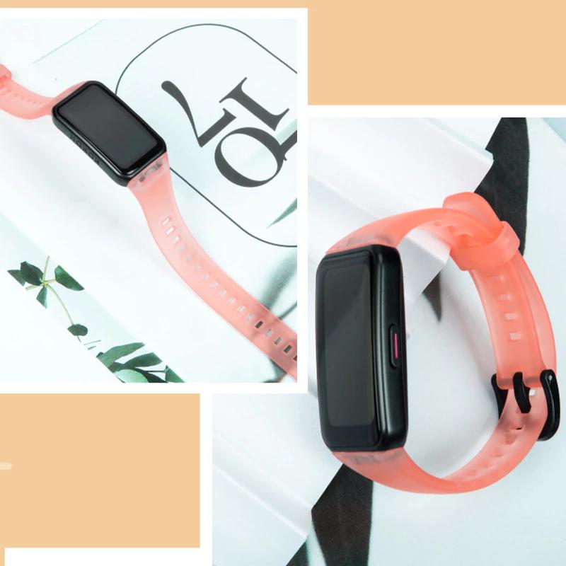 Silicone Straps For Huawei Band 10/10 NFC Accessories Replacement Wristband Sport bracelet correa Huawei Band 8/9/9 8 NFC Strap