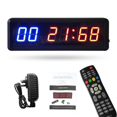 1,5palcové stopky Gym Timer s hodinami pro dálkové odpočítávání/nahoru pro interval domácího fitness tréninku