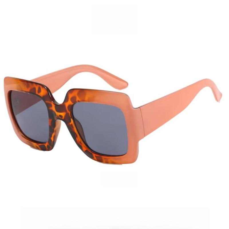 Fashion Trend Square Large Frame Street Pography Women's Sunglasses Summer Vacation Accessories