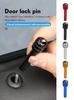 LJEEG1 2026 Car Sticker 4Pcs Car Door Lock Knob Alloy Security Insurance Pull Pins For BMW M E34 E36 E60 E90 E46 E39 E70 F10 F20 F30 X5