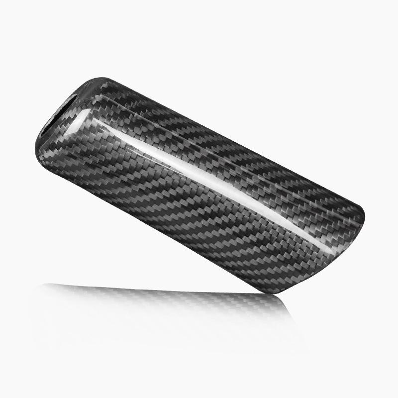 Fiat 500 Carbon Fiber Handbrake Grip Cover Trim