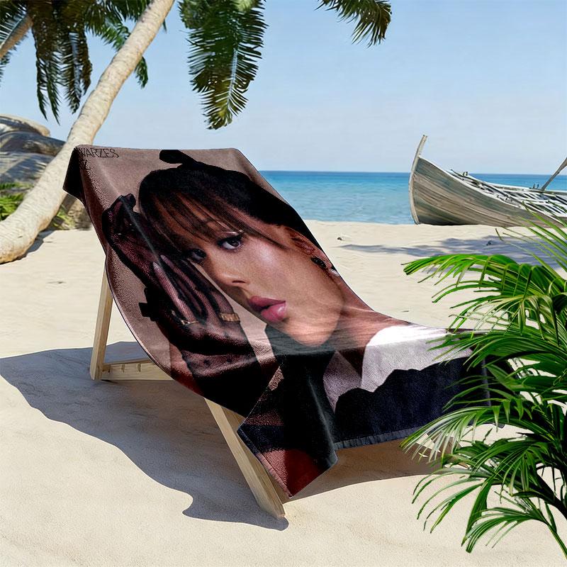 AYLIVA poster Beach Towel, Large Soft Quick Dry Towel for Beach Camping Swimming