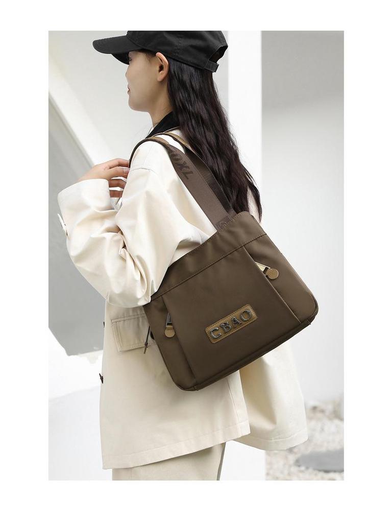 Oxford Stoff Dame Tote & Skulderveske - Trendy Pendler Håndveske