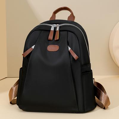 Zaino in nylon Zaino da donna di grande capacità Zaino leggero per studenti