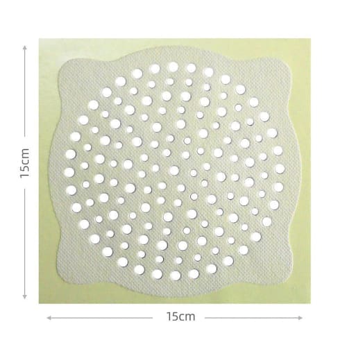 Allbeschoi Drain Seal, Hair Catcher, Drain Cover, Ground Leak Seal, Prevents Clogging, Hair Catcher, Bath Drain Seal, Disposable Filter, Drain Garbage