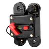 Car Audio Automatic Manual Reset Fuse Holder Circuit Breaker 12V 50A