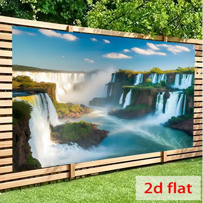 1Pcs Argentina Iguazu Falls Waterfall Decoration Background Backdrop For Photo Studio Photo Booth Party