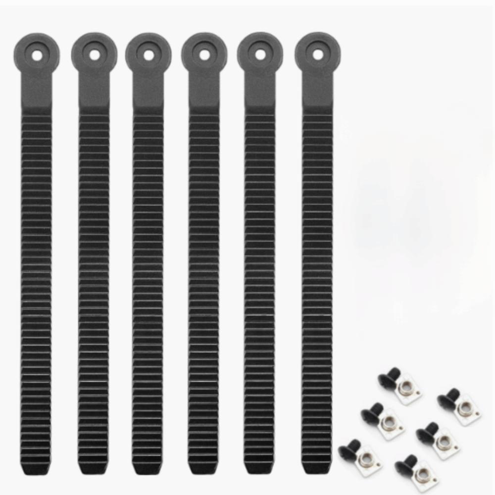 6 STuks Nylon Roller Skate Vervangende Riemen Skate Schoen Strakke Riem Voor Skates