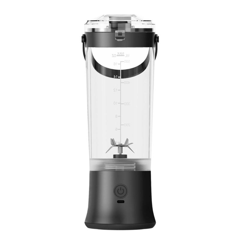 Practical Plastic Juicer Machine with Detachable Parts Easy Cleaning Juicing Tool Travel Juices Maker Plastic Texture