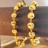 Vietnam Gold Sand Watermelon Bracelet for Girls - 8mm/10mm Beaded Jewelry