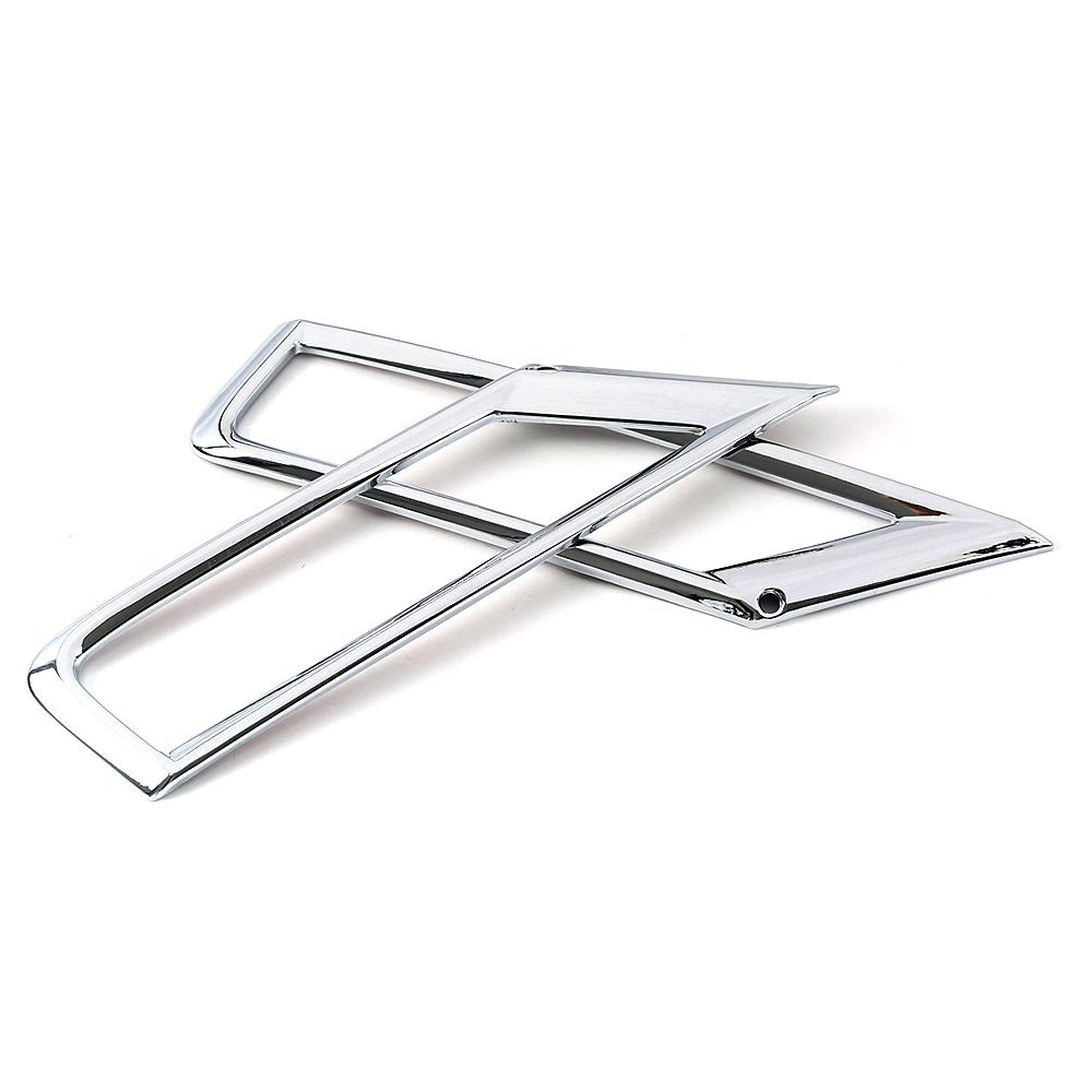 Pentru Volkswagen VW Tiguan MK2 2017- Lampa de ceață față cromată pentru acoperiș pentru faruri de ceață, cadru ABS exterior