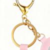 Lip Gloss Keychain Holder 4 Pieces Bag Ornament Lip Stain Tint Case For Women Girls Ladies Wives Makeup Enthusiasts Travelers