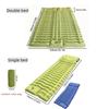 Self-Inflating Inflatable Mat Portable Inflatable  Sleeping Pad Built-in Pillow Air Mat  Climbing