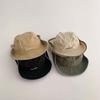 Korean Letter Children Sunhat Quick-dry Fisherman Hat Cute Baby Bucket Hat  2-8 Years