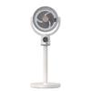Dual Purpose USB Shaking Head Air Circulation Fan Electric Fan for Tabletop and Ground  With Remote Control Timing  Night Light Floor Fan 12W