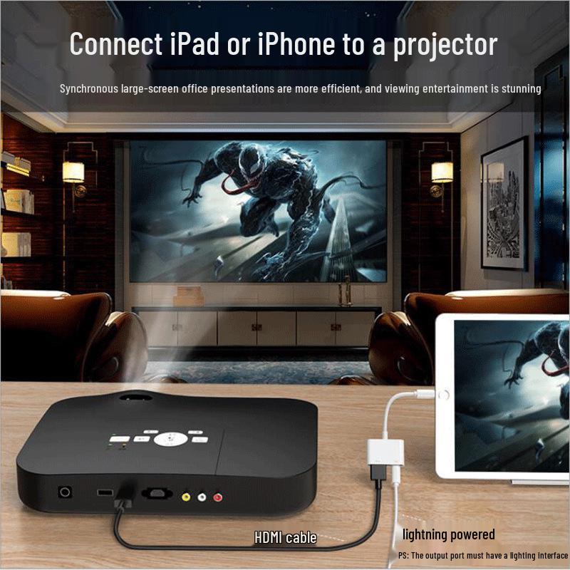 HD Screen Mirroring Lightning Adapter for iPhone