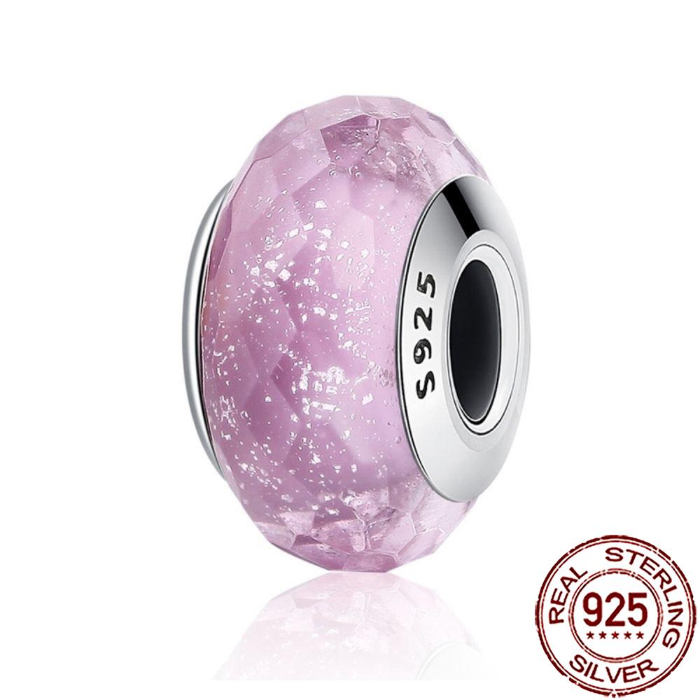 New Designer Charms Copper Colorful Murano Glass Beads Suitable For Genuine Fashion Bracelet Necklace Diy Jewelry