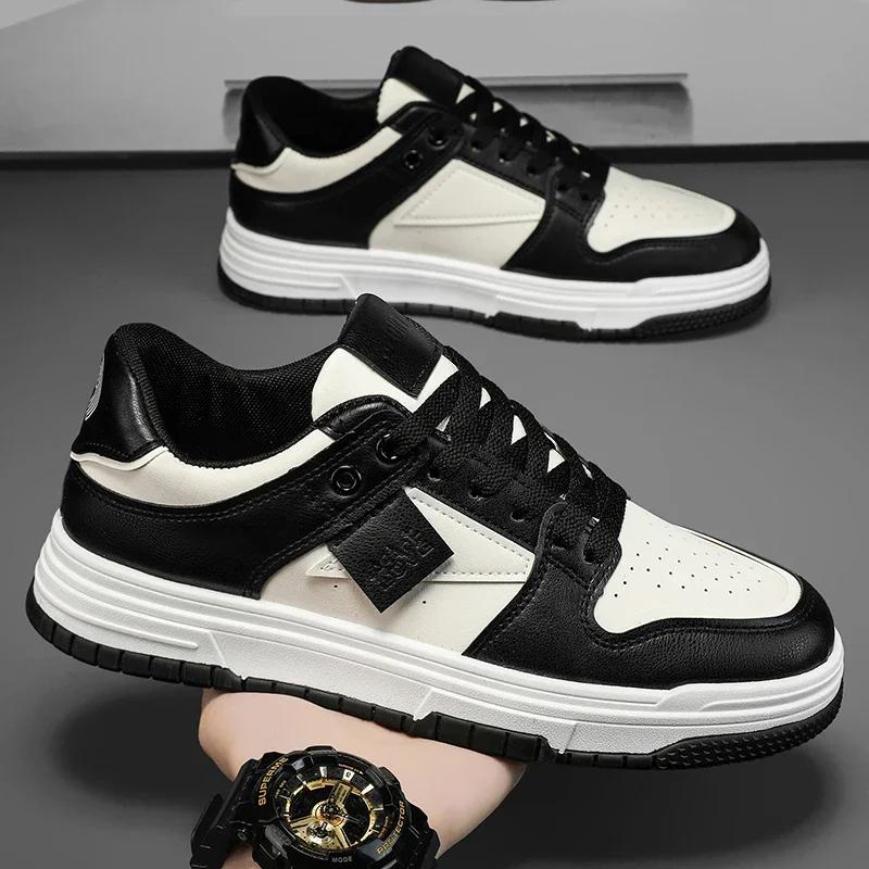 Fashion White Platform Men Casual Shoes Comfortable Mens Tennis Walking Running Sneakers Outdoor Breathable Men Vulcanize Shoes