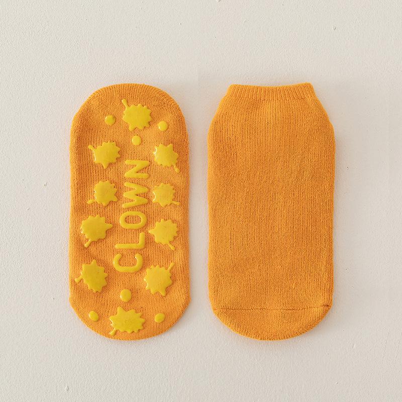 Thick Terry Loop Non-Slip Parent-Child Walking Socks for Early Education and Indoor Play