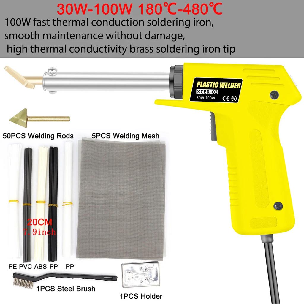 100W Fast Thermal Conductive Soldering Iron,smooth Maintenance Without Damage,high Thermal Conductivity Brass Soldering Iron Tip