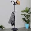 SPRINGOS® Porte Manteaux, Parapluie Stand En Métal 174 Cm - Noir