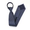 Black Zipper-Free Lazy Blue Men And Women Business Dress Interview To Work Groom Wedding Korean Version Narrow Tie