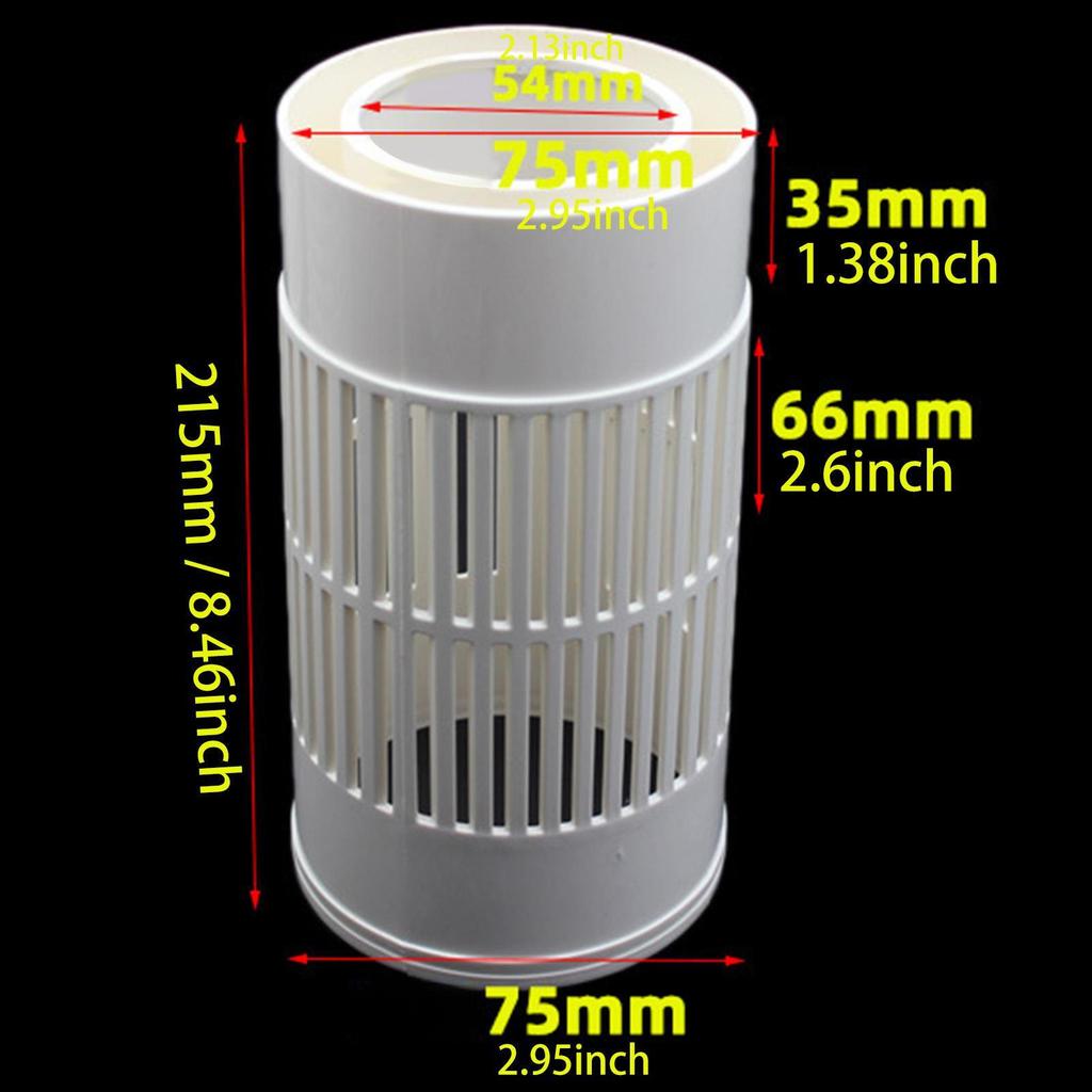 Aquakultur-Poolablauffilter für Fischteich-Abfallmanagement