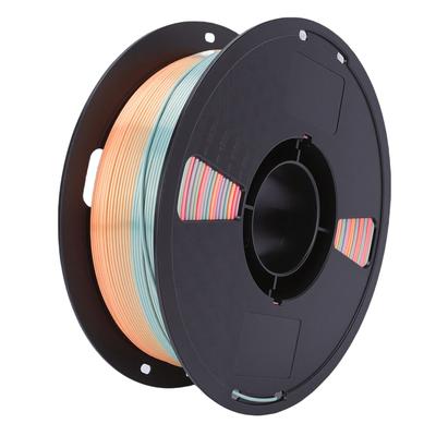 PLA Filament Fit for Bambu Lab 3D Printer Multicolor Gradient Silky 1.75mm 1KG Printing Supplies