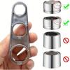 Universal Faucet Aerator Key Wrench, 6-in-1 Heavy-Duty Zinc Alloy Tool for Kitchen & Bathroom Spouts