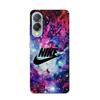 Phone Case - Maniacase - Samsung Galaxy S25 Edge - Silicone - Nike Logo - Stylish Black