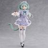Anime New Hatsune Miku Figure Mini Character Ornaments Kawai Pink Green Home Desk Decoration Adult Toy Kid Birthday Gift