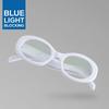 RECLOW Blue Light Blocking Glasses Cream No.1 White