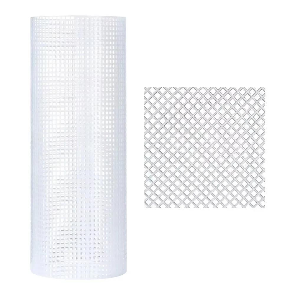DIY Crafting Plastic Bag Mesh Grid Black White 33x50CM Mesh Cloth Durable Net Cover
