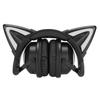 Kedi Kulağı Bluetooth Kulaklık Mikrofonlu Stereo Kulaklık LED Sevimli Kedi Kulaklığı Kız Çocuklar İçin