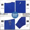 Scrubs Men Women Scrubs Uniforms Medical Jogger Set Nurses Accessories Dental Clinic Pet Grooming Scrub Top Pants Sets