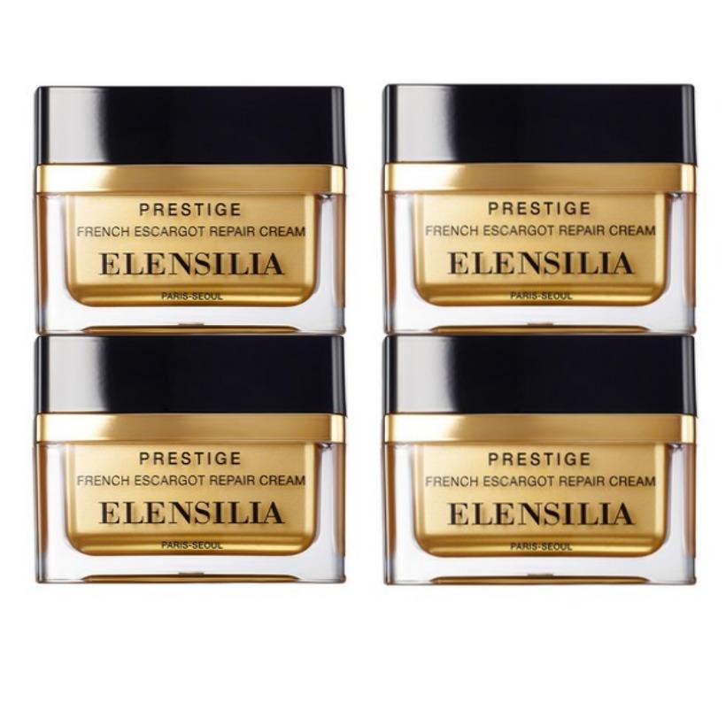 Elensilia Prestige French Escargot Repair Cream 50g 4ea Korea Beauty