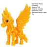 3D Printed Horse Ornament Articulated Horse Winged Unicorn Toy Flexible Animal Fidget Toy with Movable Joints for Home Office Stress Relief Desktop