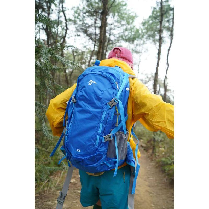 

Рюкзак для активного отдыха Wilderness Gravity, универсальный походный рюкзак, легкий дорожный рюкзак, 40 л, большая вместимость Sky Blue