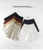 Saidi Pure Cotton Women's High Waist Loose Pleated Summer Casual Shorts