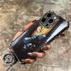 F-ullmetal A-Alchemist Anime Plating Phone Case For Iphone 16 17 Pro Max Air 16E 14 15 Plus 12 13 Mini Anti-Fall Airabag Cover
