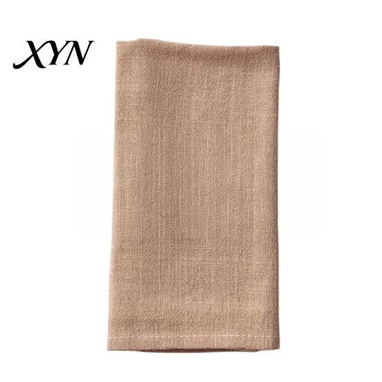Washable Cloth Napkin Bohemian Linen Napkin, Rustic Machine Fabric 16 Inch Farmhouse Wedding Table Decor Napkins Style for Dining Home Bridal