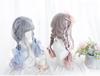 Long Curly Gradient Lolita Lolita Everyday Slimming Effect Light Harajuku-style Gal-style Heat-resistant Wig, Hair, Wig, Wig, Party, Style, Cosplay,