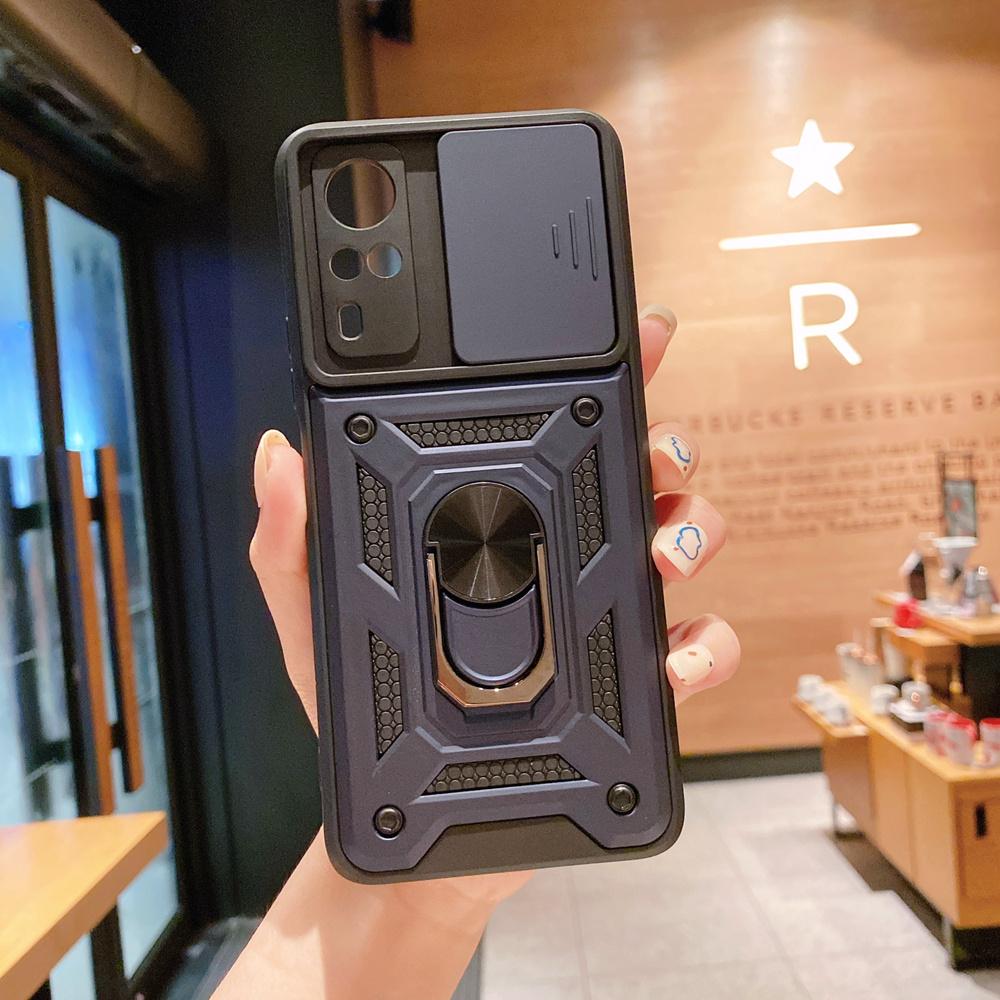 Shockproof Case for VIVO Y51 Y51A Y31 Y53S Y20 sG Y20A Y12 Y15 Y17 Push Pull Camera Protection Phone Cover for VIVO V21