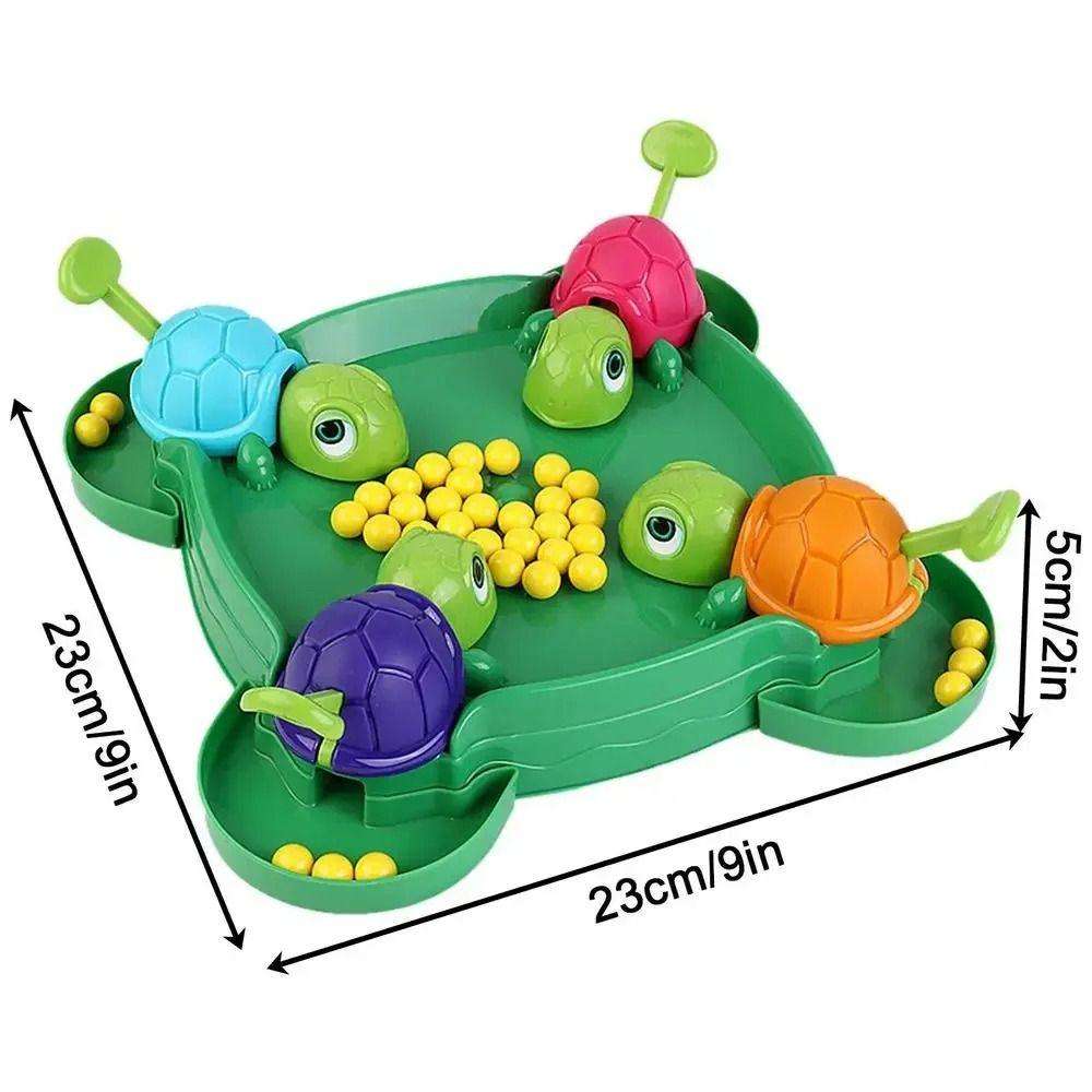 Tabletop Game Hungry Turtle Board Game Portable Puzzle Game Interactive Toys  Party Game