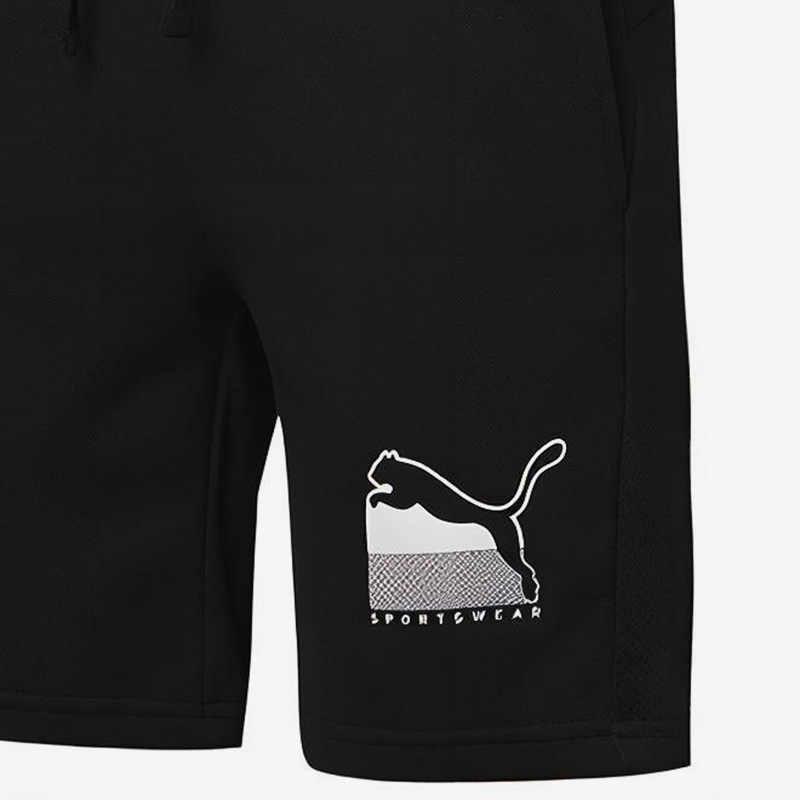 PUMA Casual Shorts Men's Black Moderate 583830-01